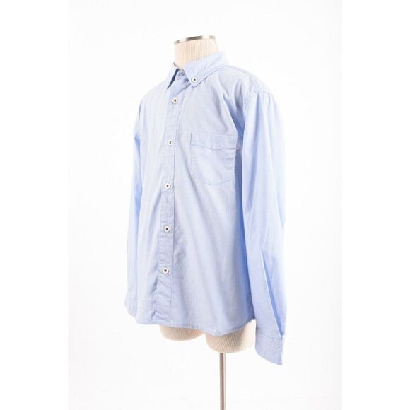 Massimo Dutti Boys Shirt Sz 5-6 yrs 110 cm Blue Long Sleeve Button Up NWT - Picture 3 of 5